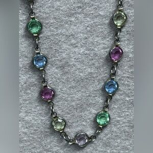 Austrian Crystal Pastel Necklace